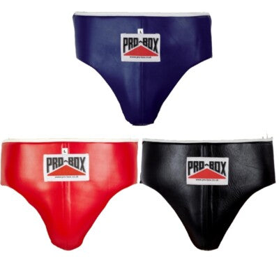 Pro-box Boxing Groin Guard PU ABDO Protector