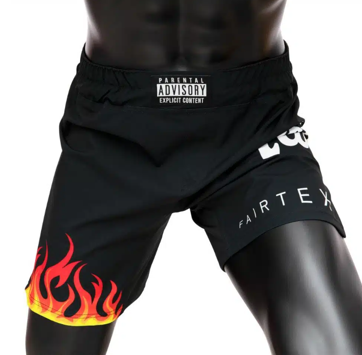 Fairtex MMA Shorts AB12 Board Burn Fight
