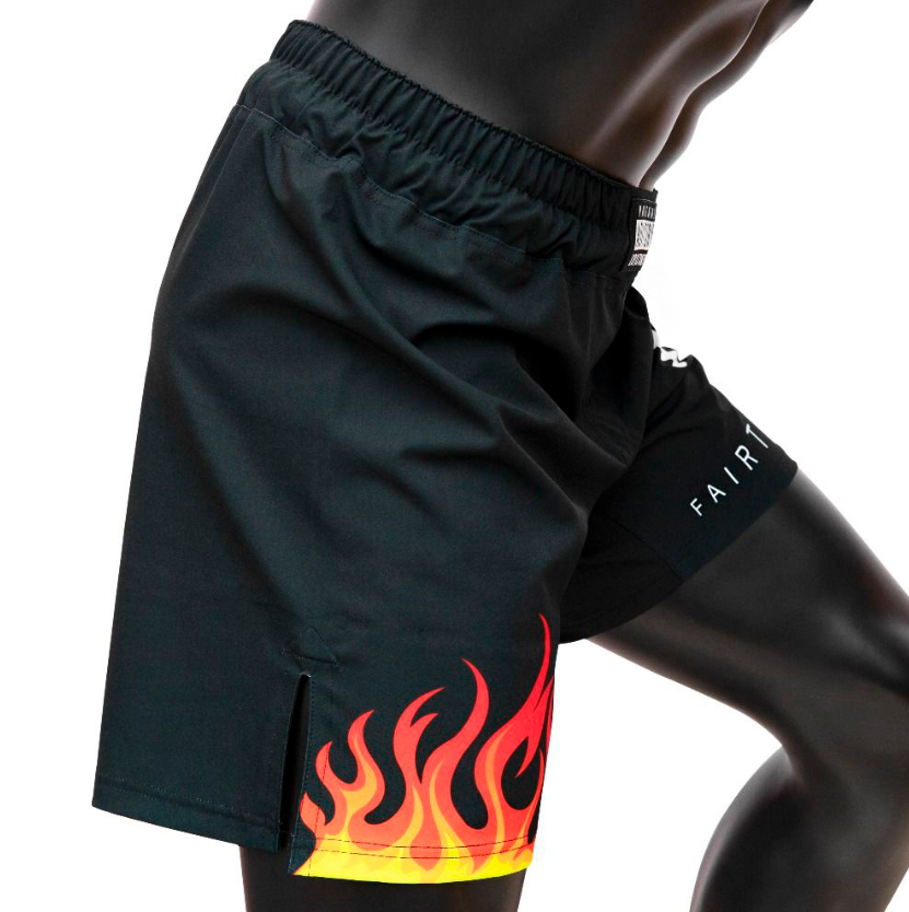 Fairtex MMA Shorts AB12 Board Burn Fight