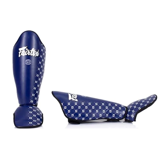 Fairtex Shin Guards SP5 Blue Protection