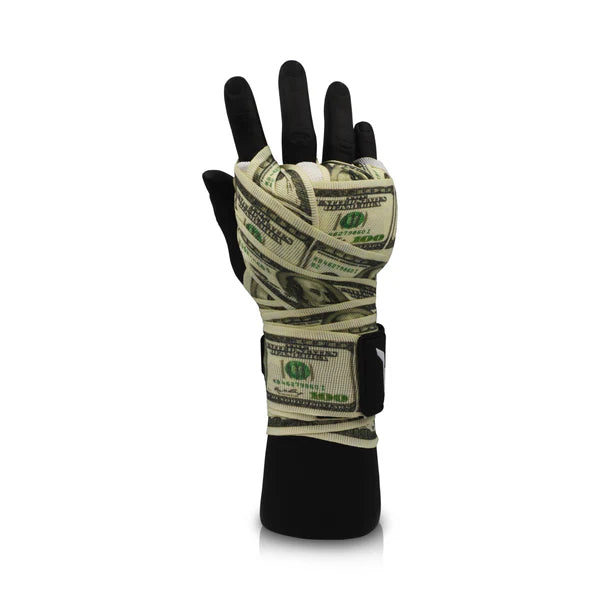 Apollo Boxing Hand Wraps with Gel Foam Knuckle Pad Quick